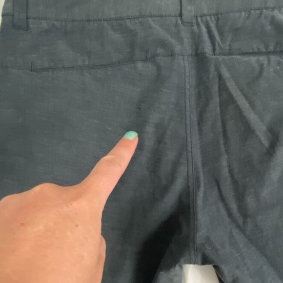 Vuori Men's Flat Front Shorts - Dark Blue - Picture 6 of 12